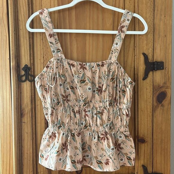 Universal Thread Floral Print Tank Top - Picture 1 of 6